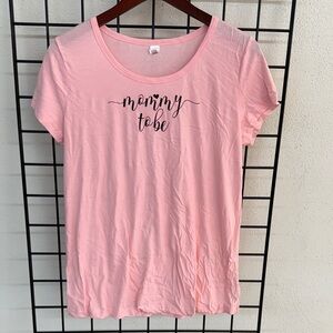 Chic Pink 'Mommy To Be' Tee